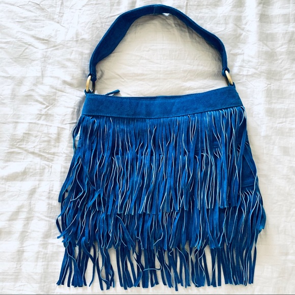 aldo blue bag
